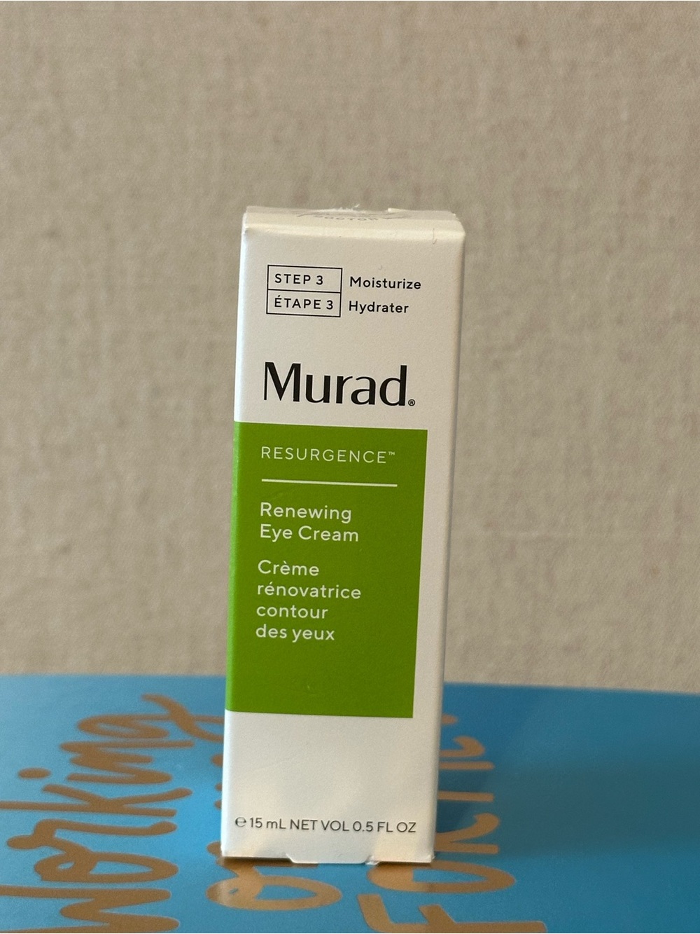 Murad Renewing Eye Cream — white and green